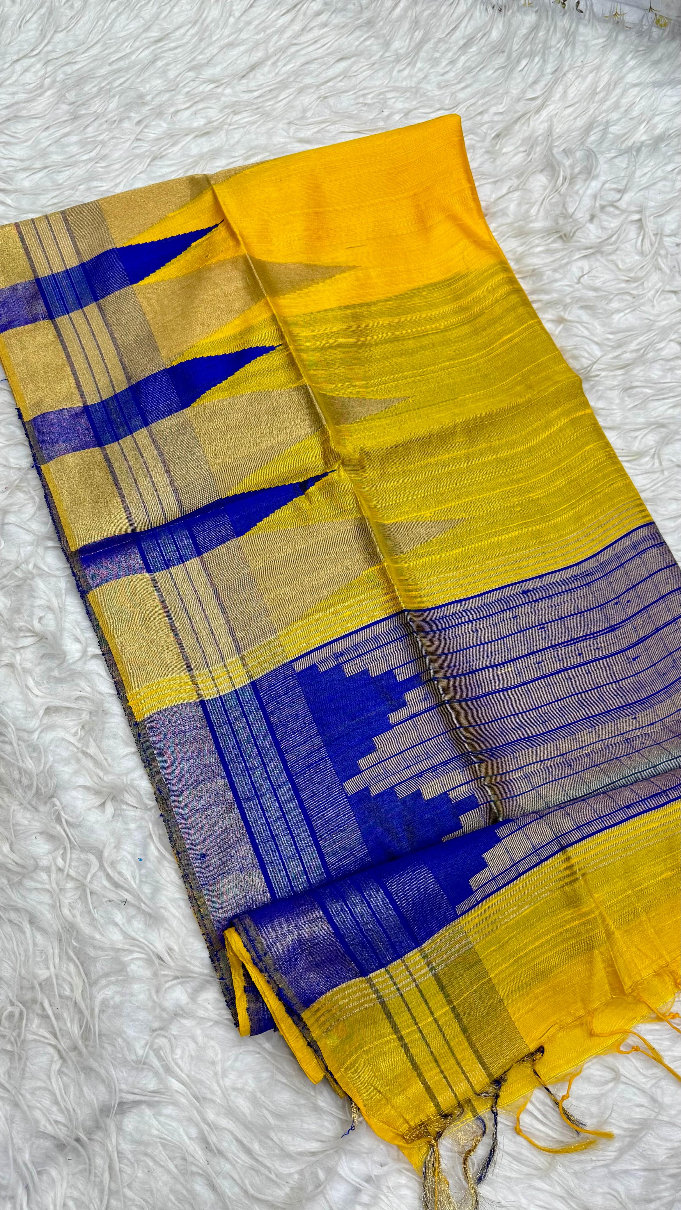 Pure Dupion  Saree
