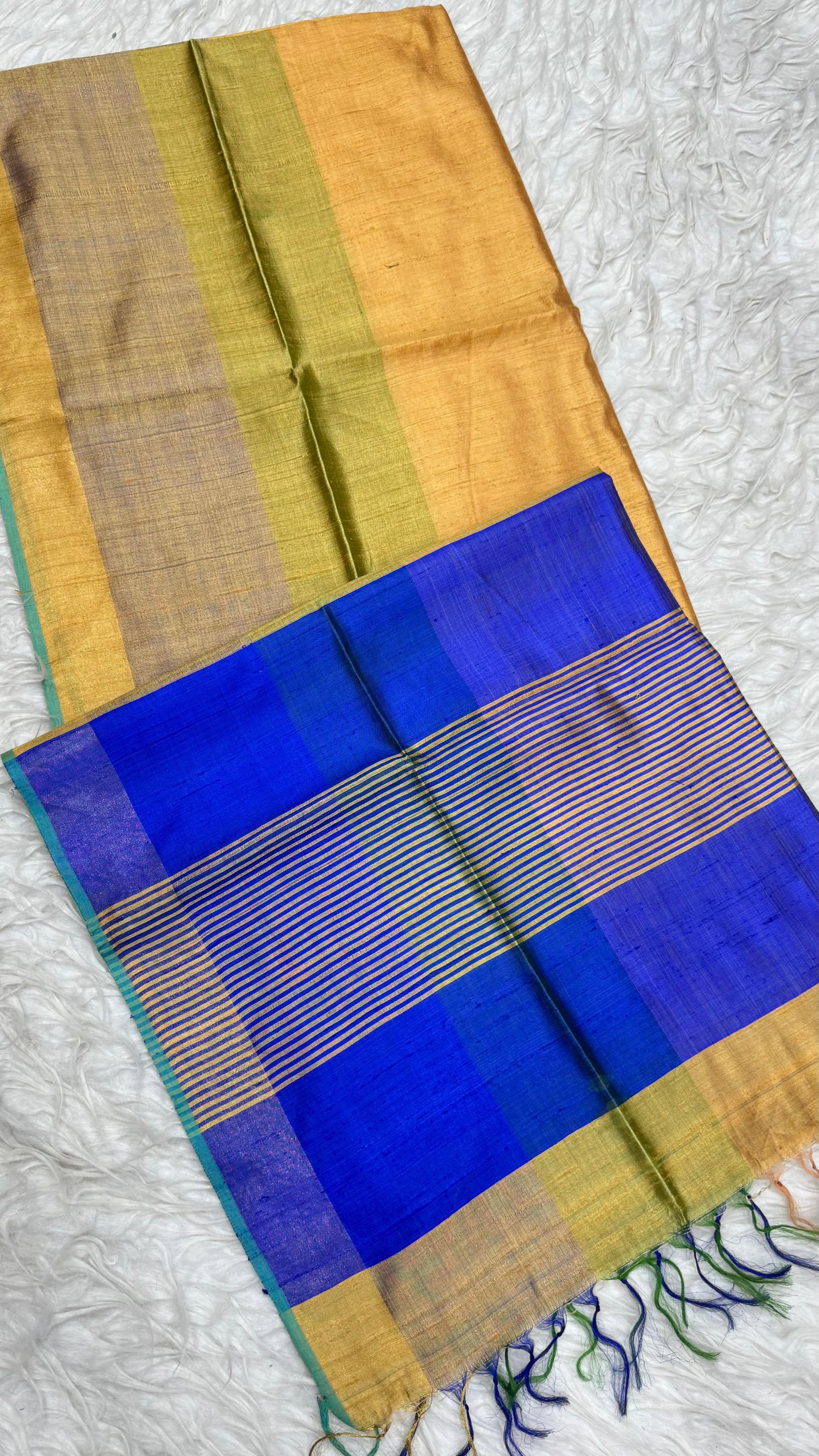 Pure Dupion  Saree