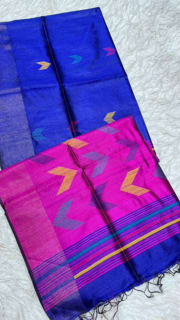 Pure Dupion  Saree