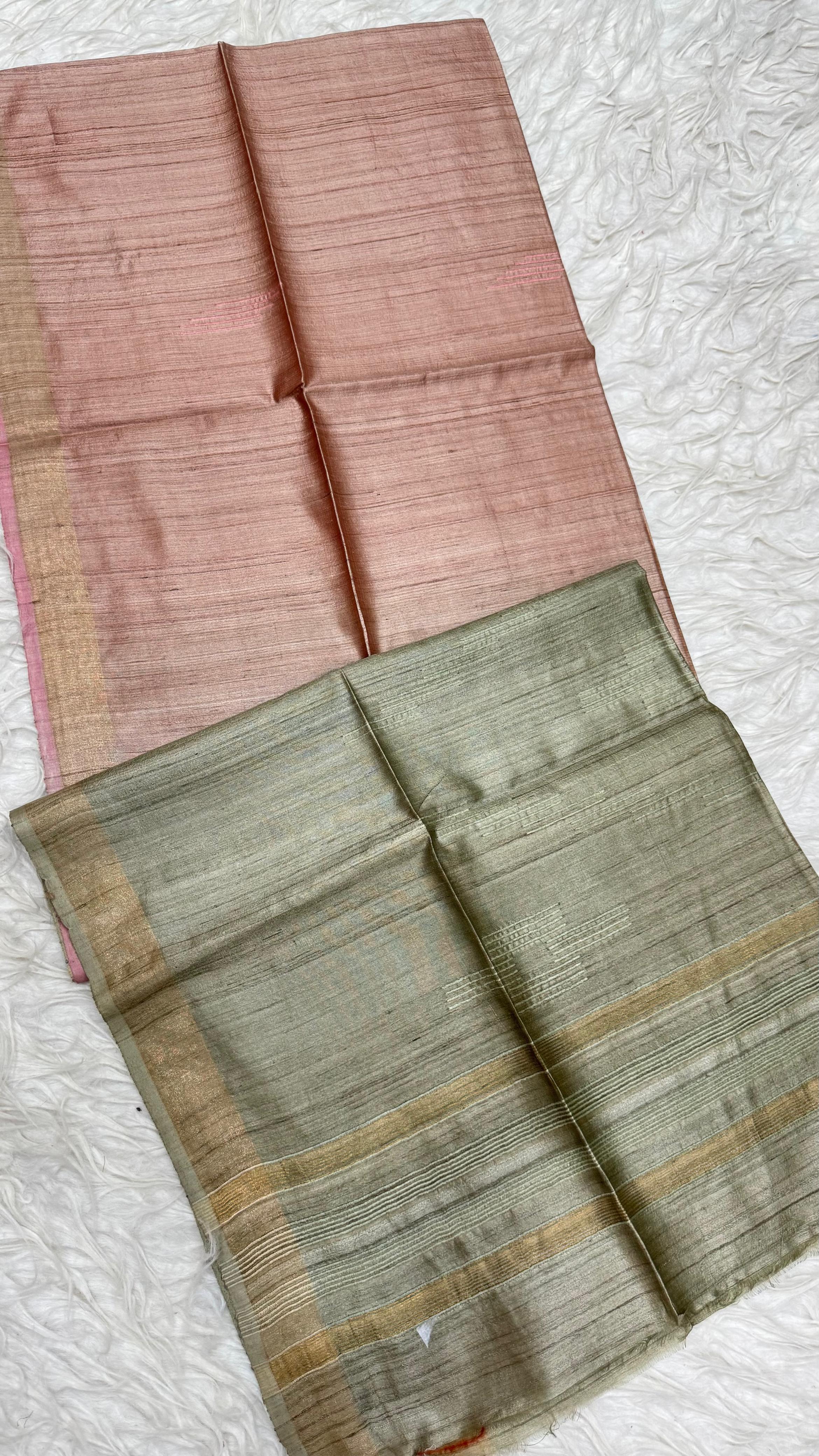 Pure Dupion  Saree