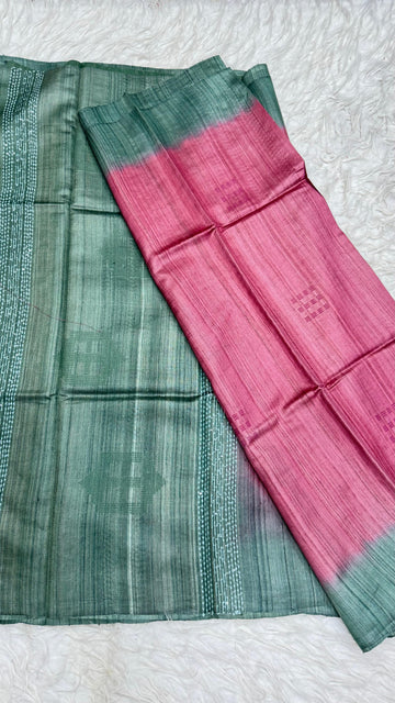 Pure Dupion  Saree