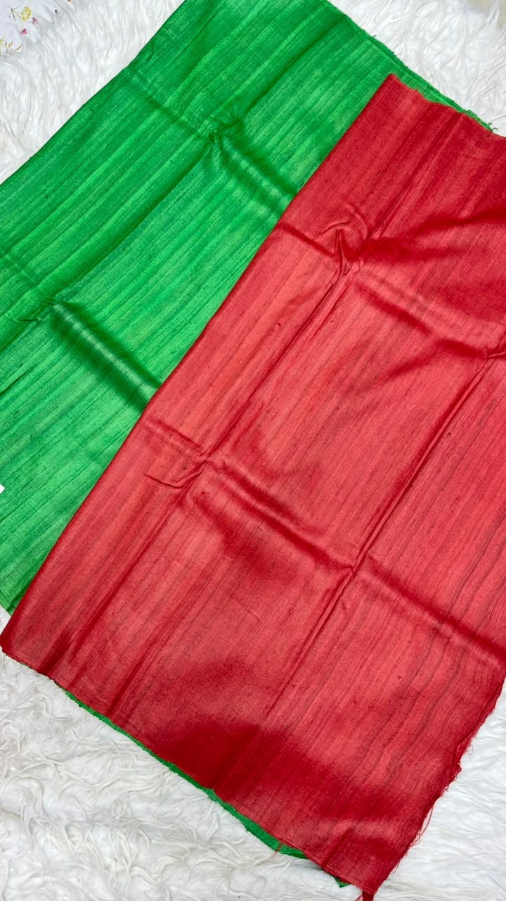Pure Dupion  Saree
