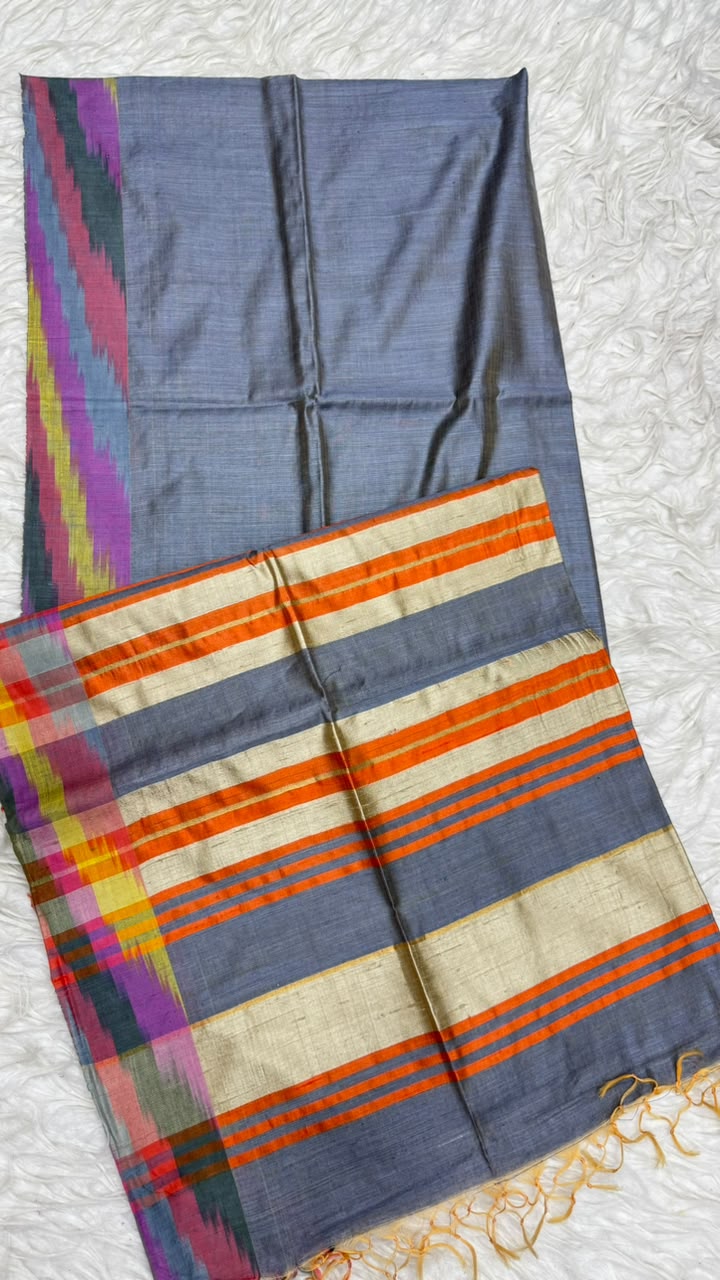 Pure Dupion  Saree