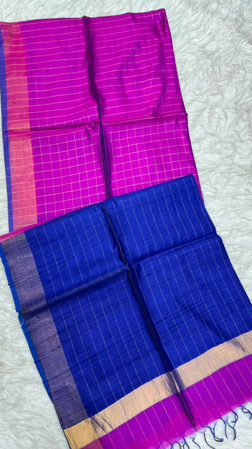 Pure Dupion  Saree