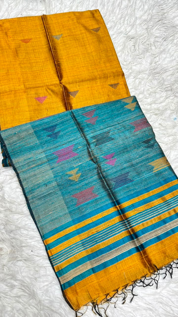 Pure Dupion  Saree