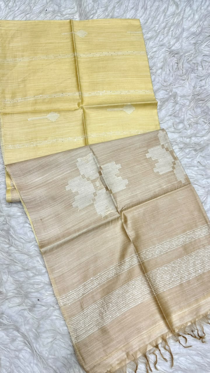 Pure Dupion  Saree