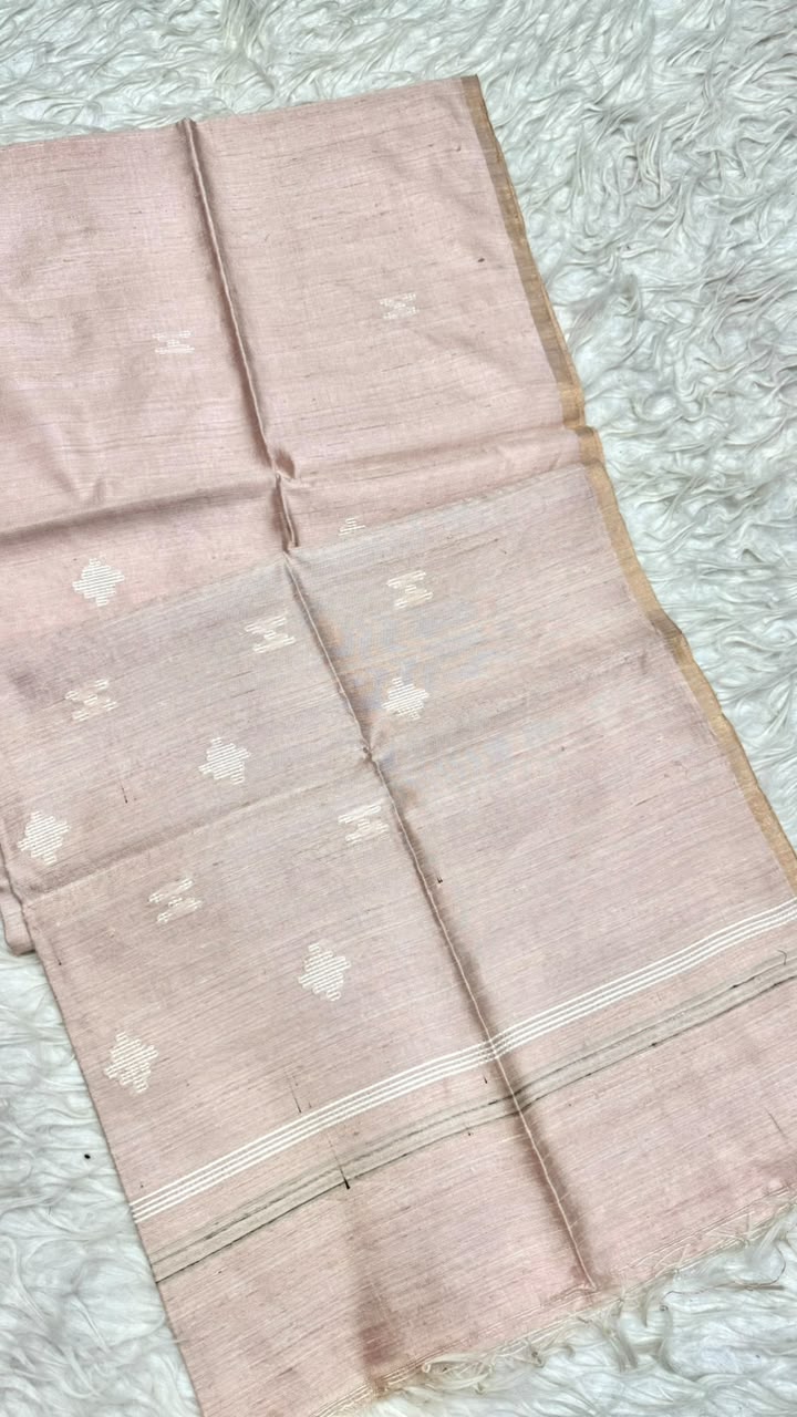 Pure Dupion  Saree