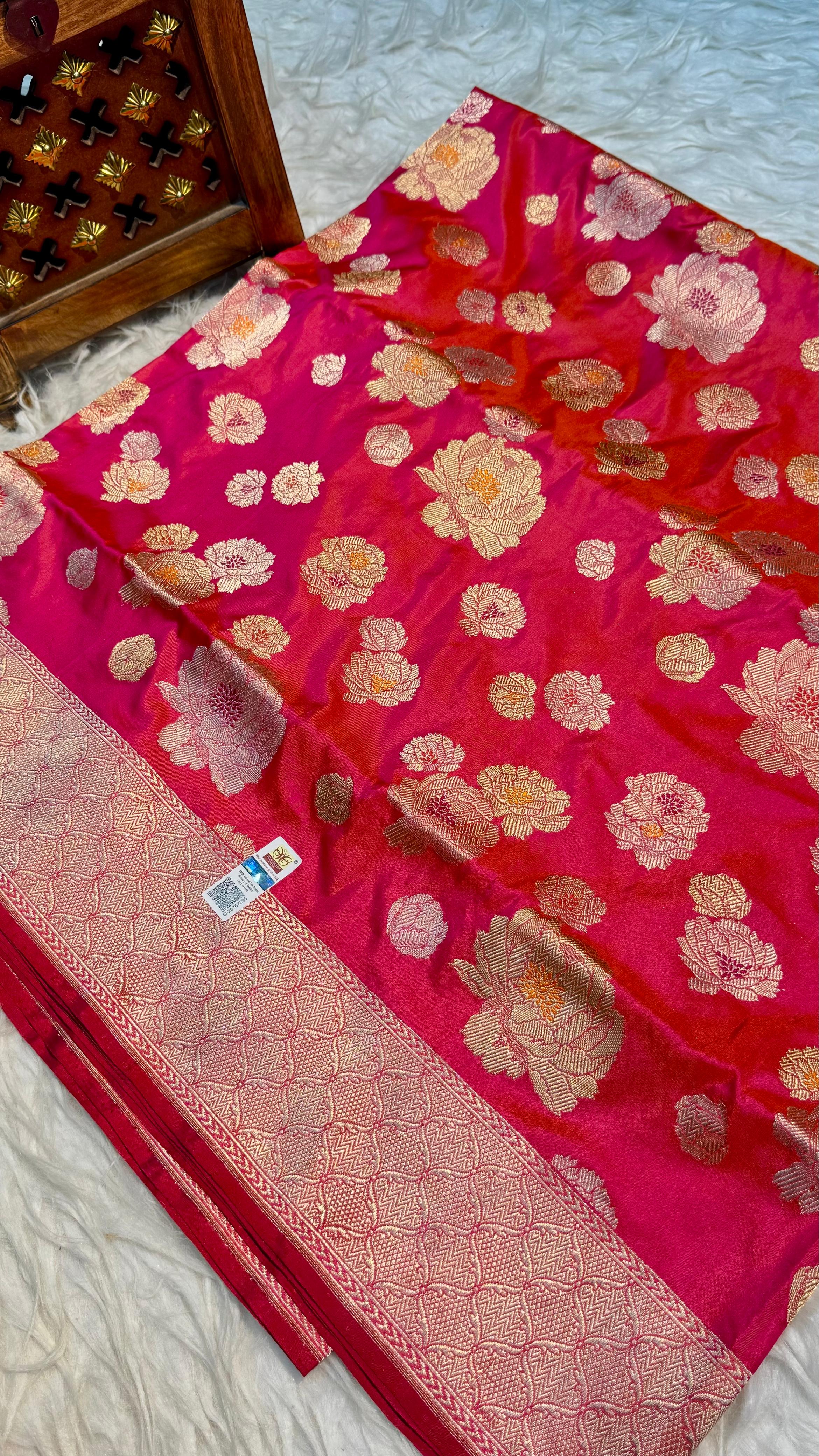 Handloom Pure Benarasi Silk Saree