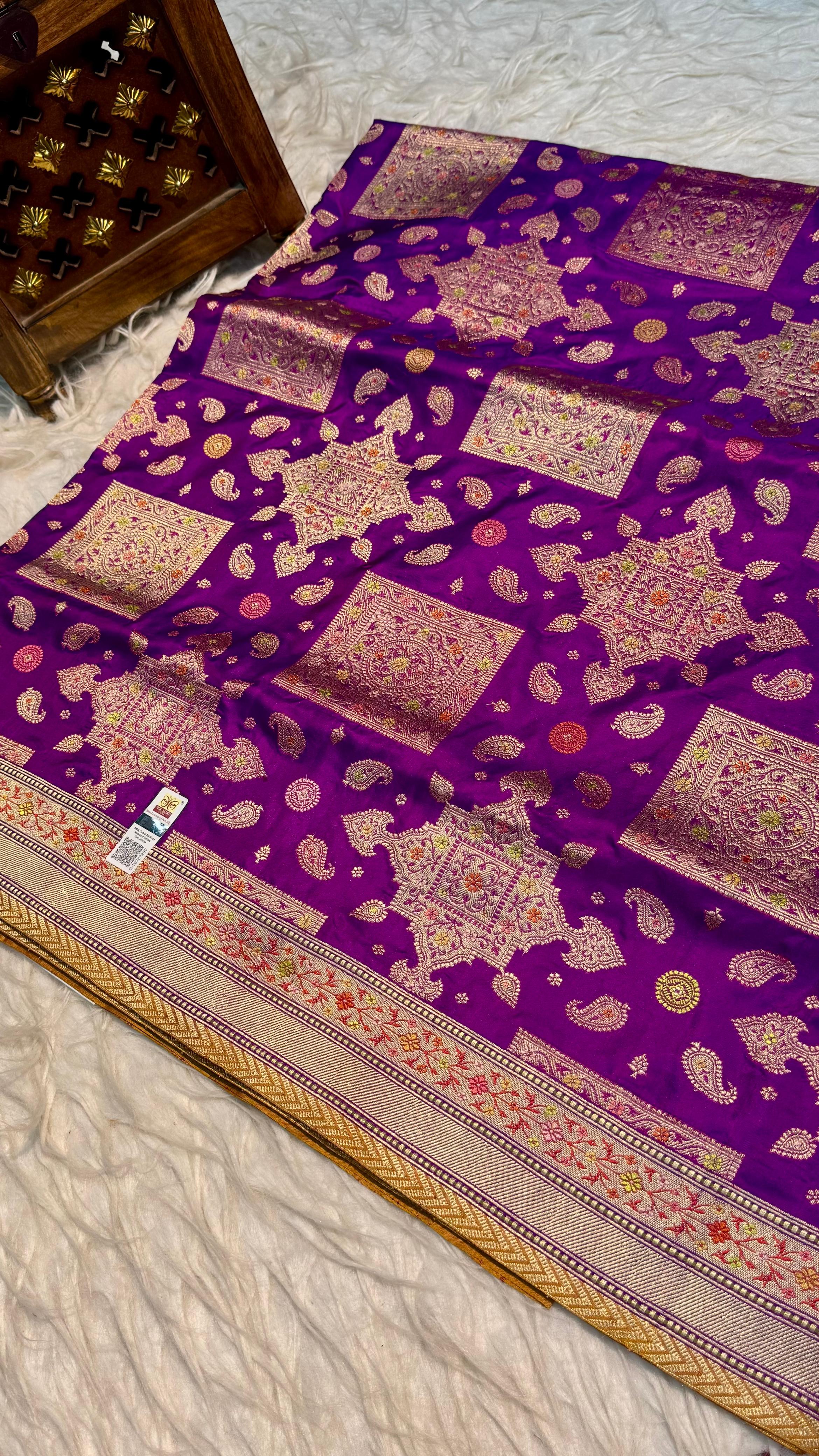 Handwoven Pure Silk Benarasi Saree