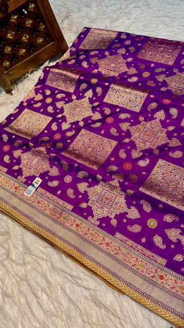 Handwoven Pure Silk Benarasi Saree
