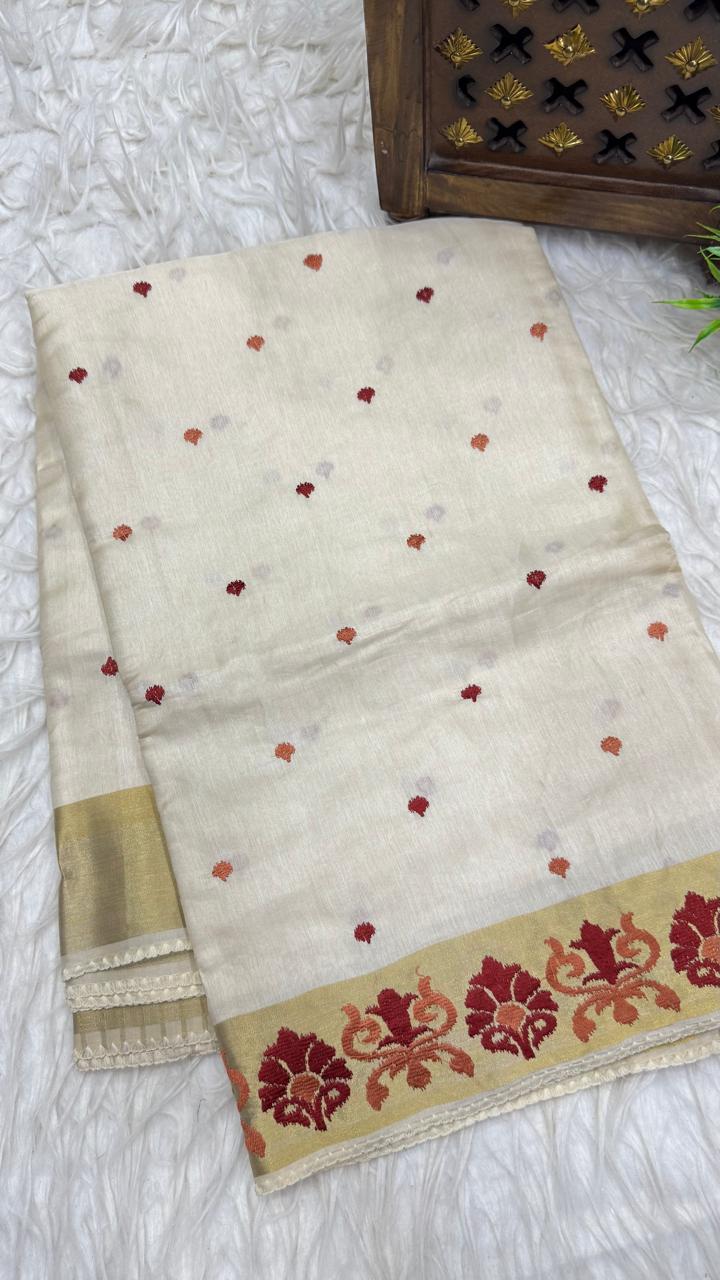 Tusser Saree