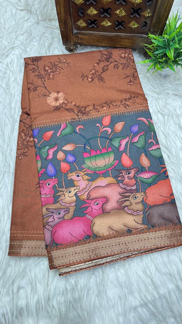 Tusser Saree