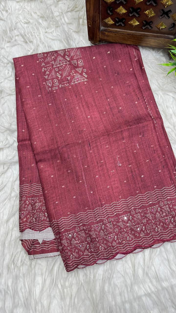 Tusser Saree
