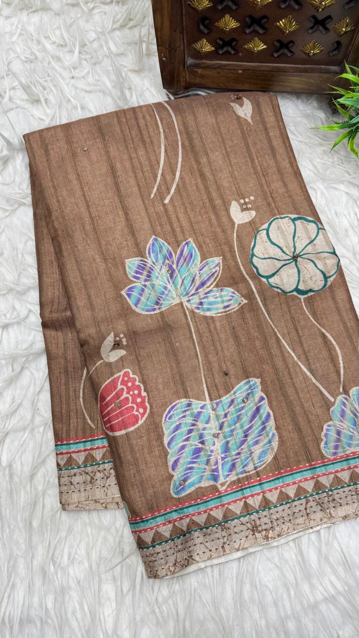 Tusser Saree