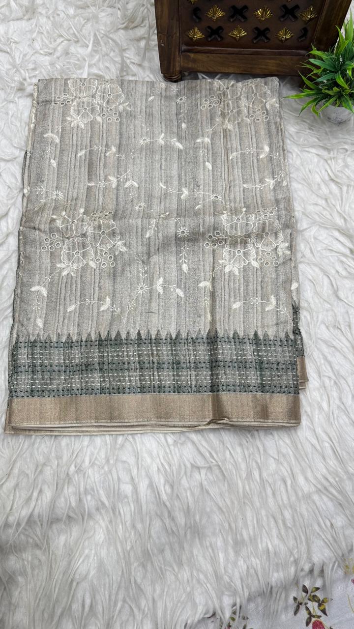 Tusser Saree
