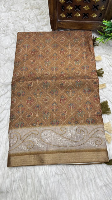 Tusser Saree