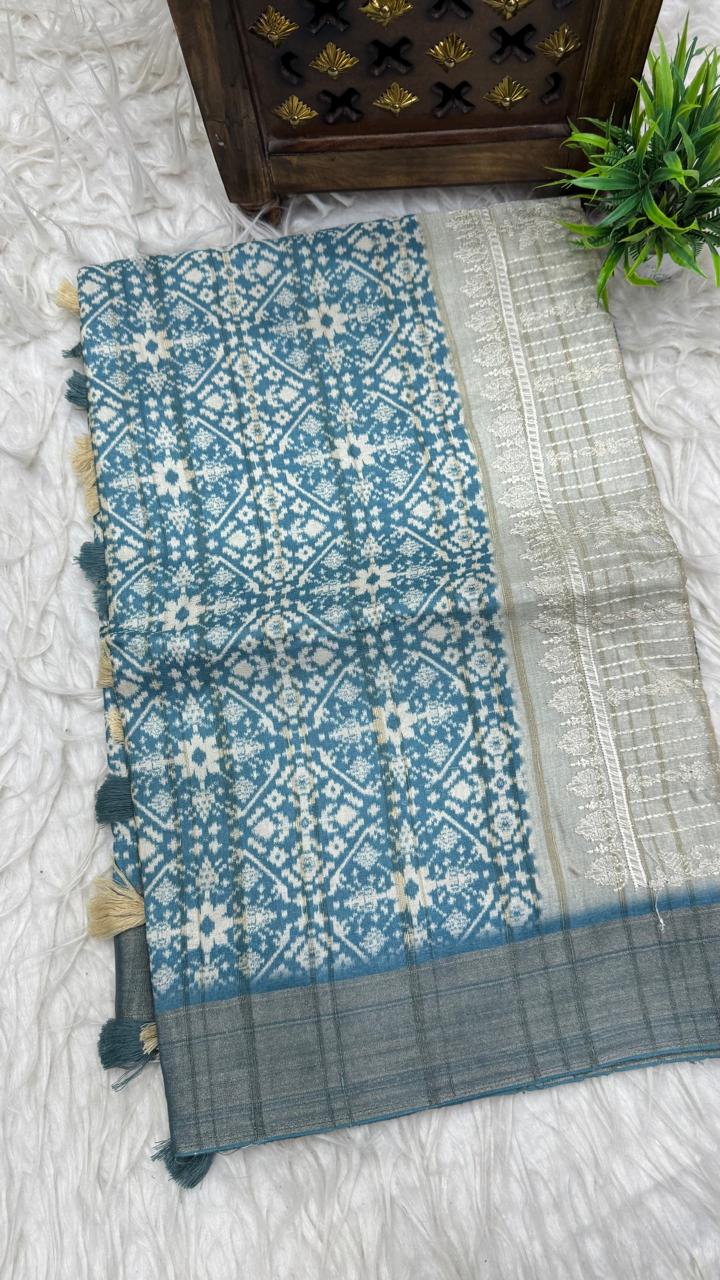 Tusser Saree