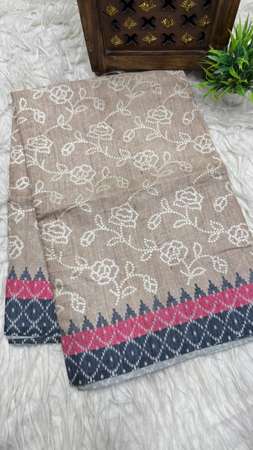 Tusser Saree
