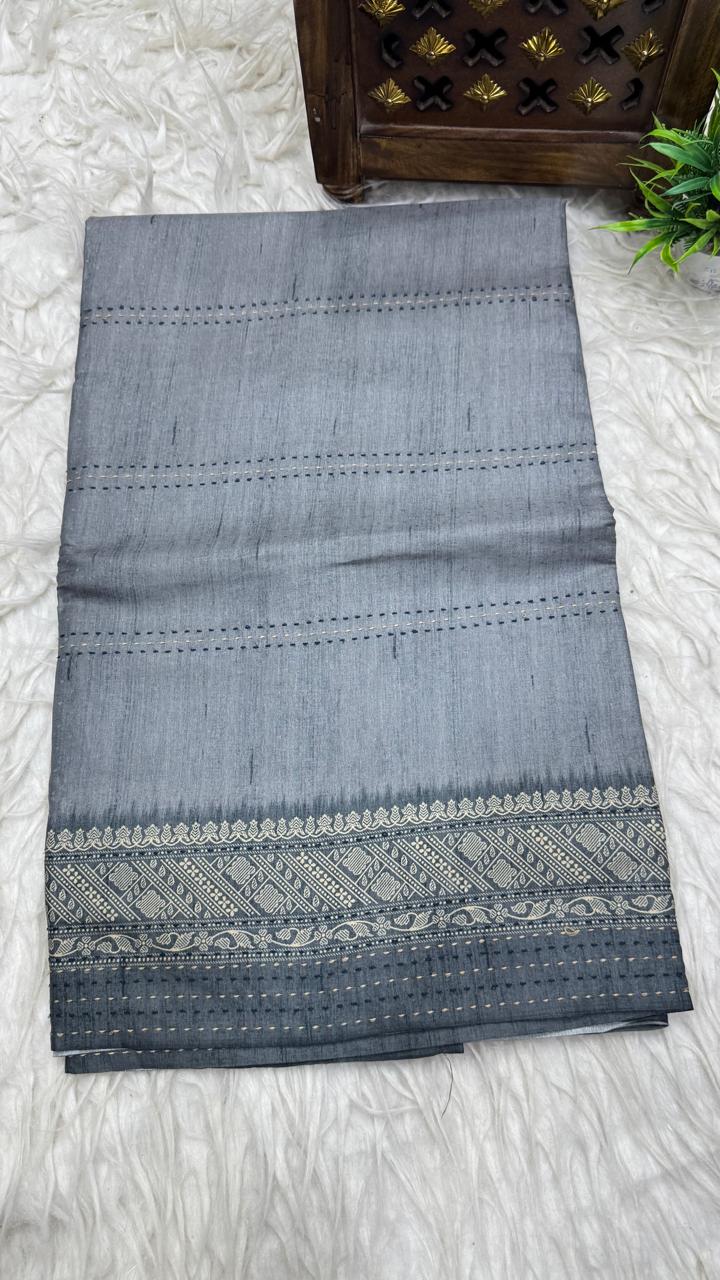 Tusser Saree