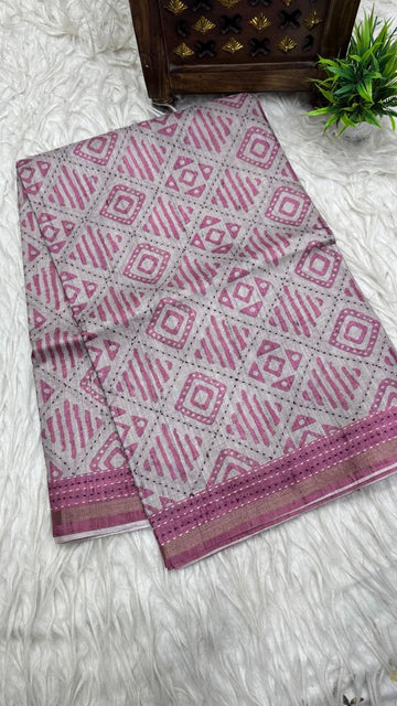 Tusser Saree
