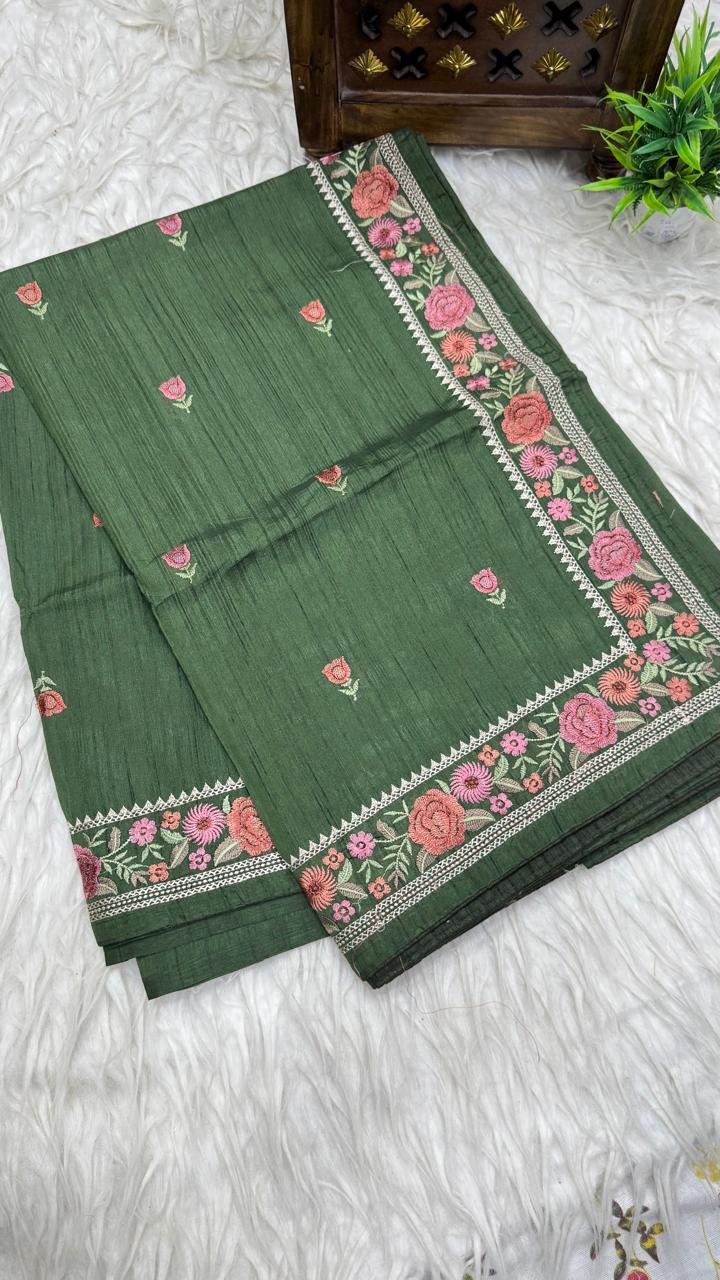 Tusser Saree