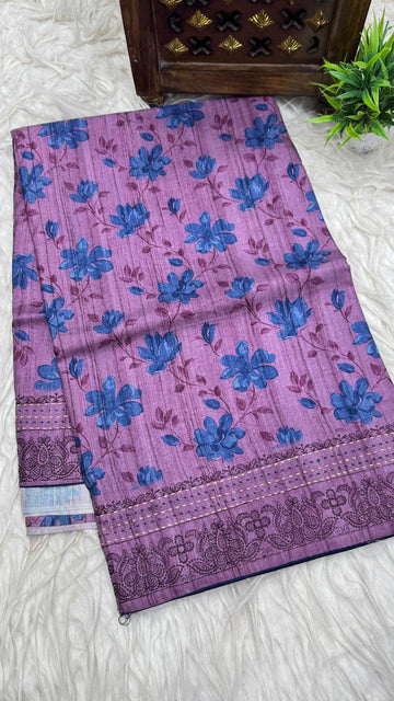 Tusser Saree