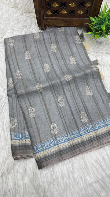 Tusser Saree
