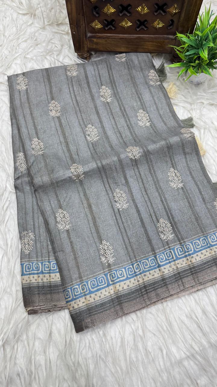Tusser Saree