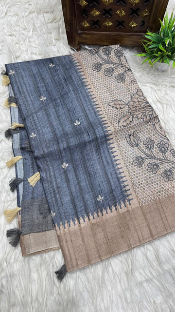 Tusser Saree