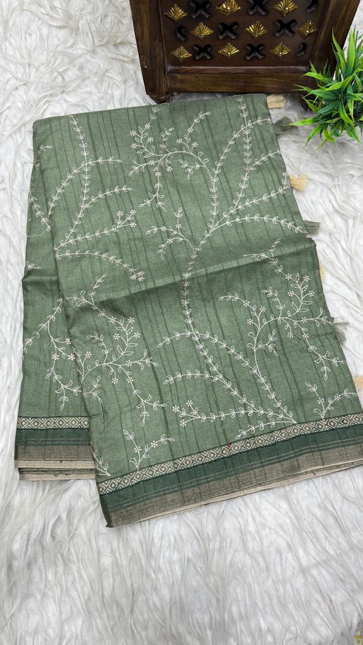 Tusser Saree