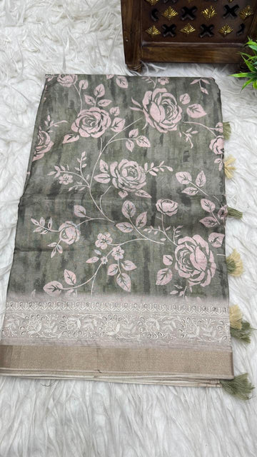 Tusser Saree