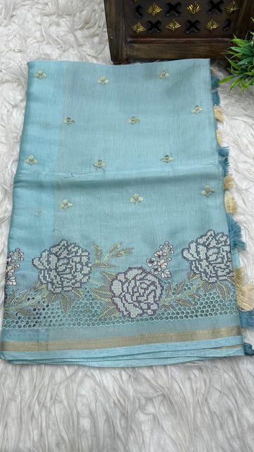 Tusser Saree