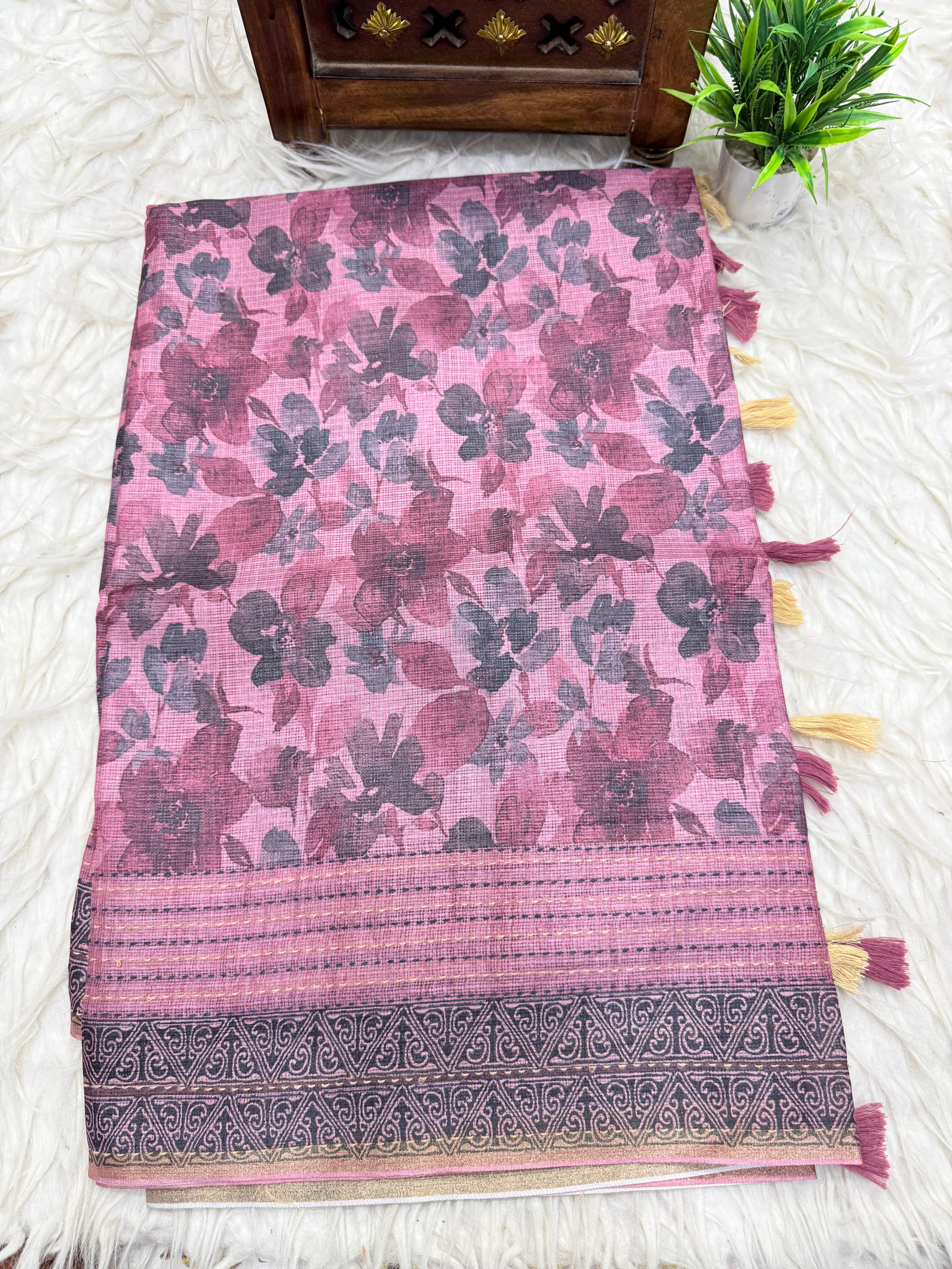 Tusser Saree