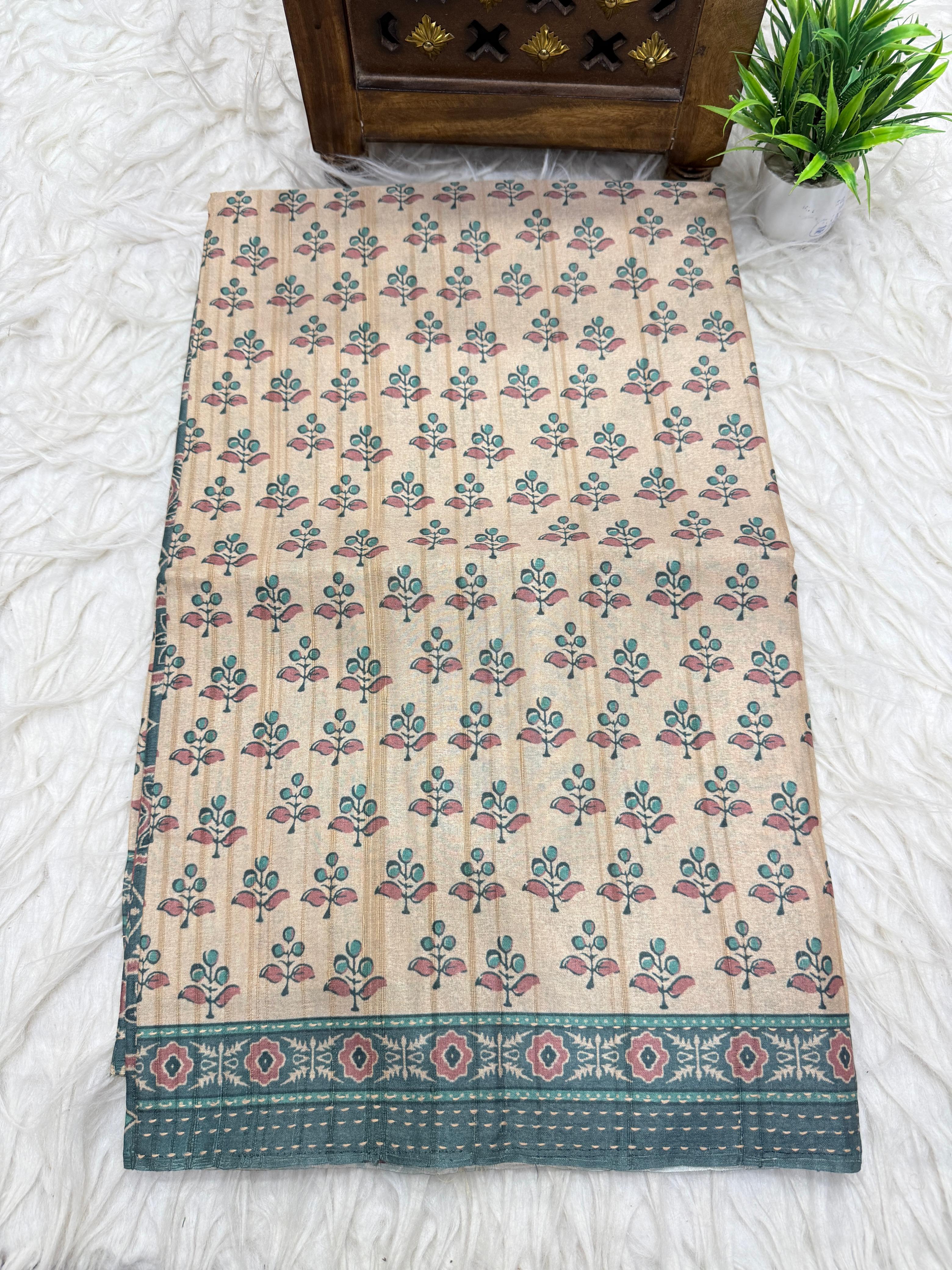 Tusser Saree