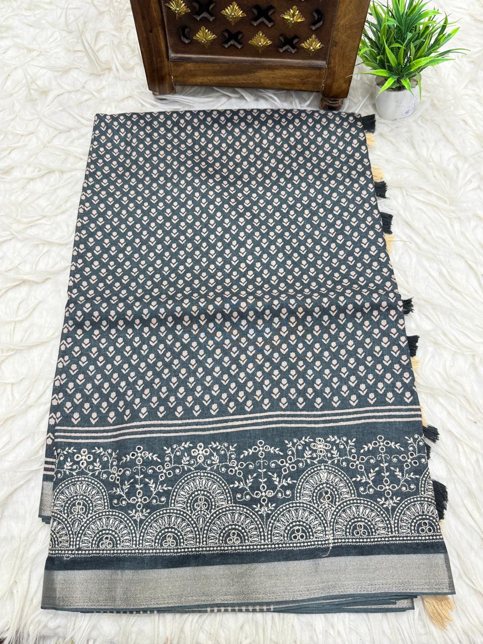 Tusser Saree