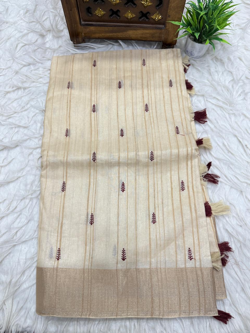 Tusser Saree