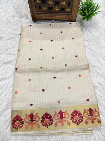 Tusser Saree