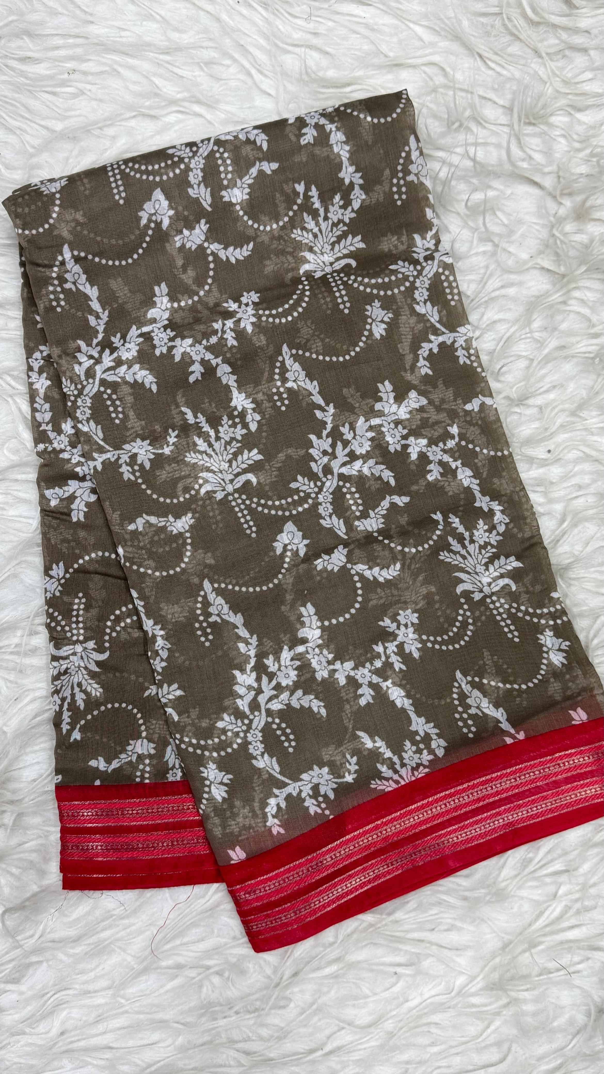Maheshwari Silk Saree