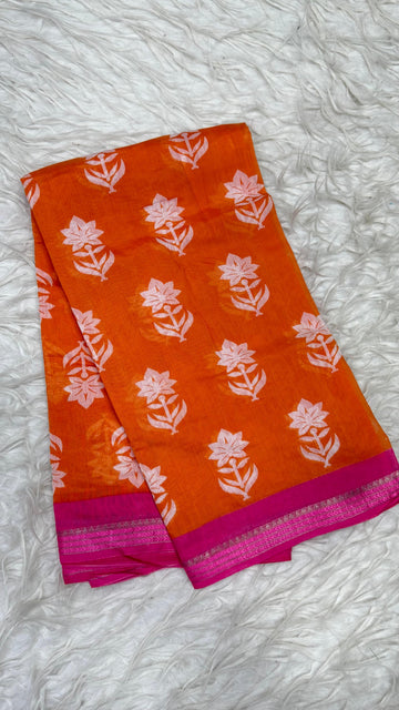 Maheshwari Silk Saree