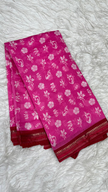 Maheshwari Silk Saree