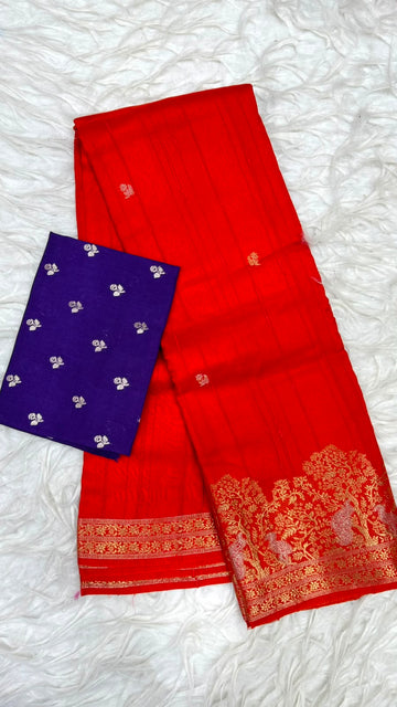Benarasi Sponge Silk Saree