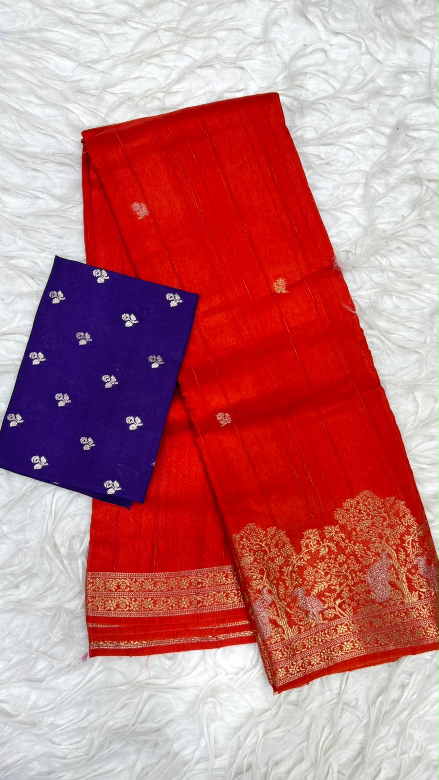 Benarasi Sponge Silk Saree
