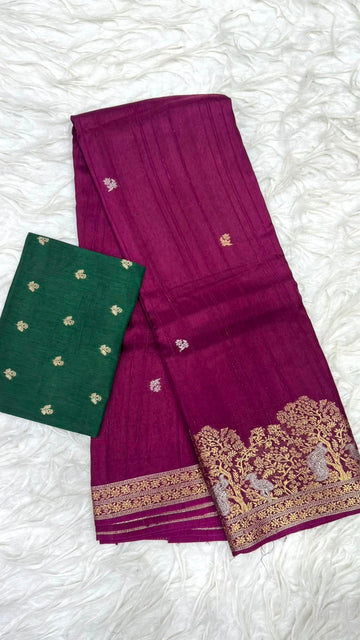 Benarasi Sponge Silk Saree