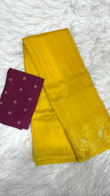 Benarasi Sponge Silk Saree