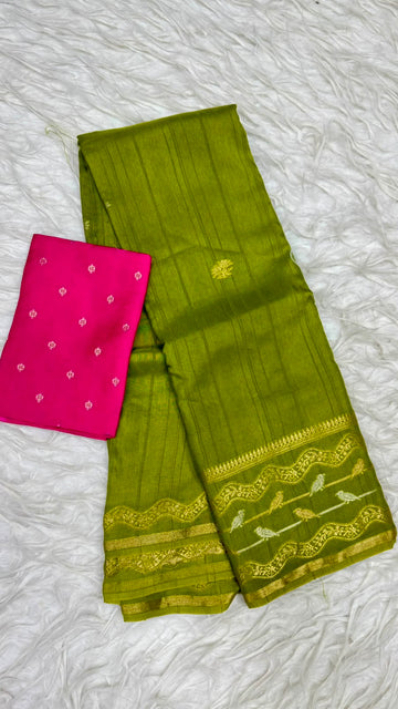 Benarasi Sponge Silk Saree