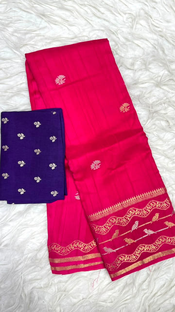 Benarasi Sponge Silk Saree