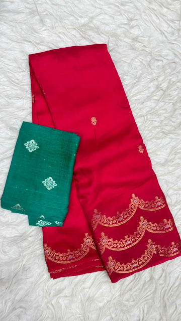 Benarasi Sponge Silk Saree
