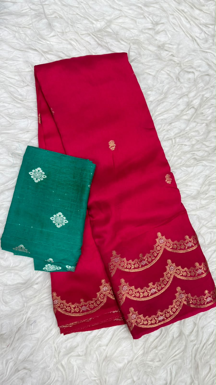 Benarasi Sponge Silk Saree