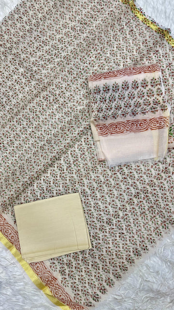 3 Piece Set Kota Dress Material