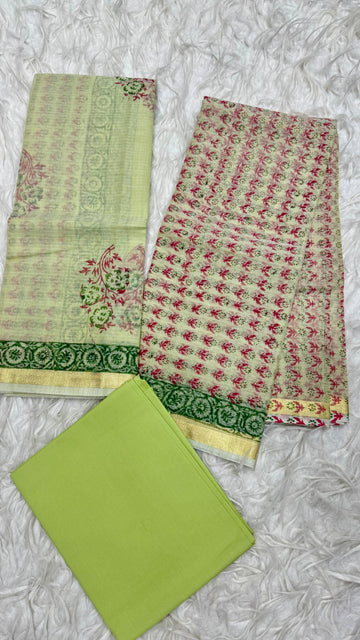 3 Piece Set Kota Dress Material